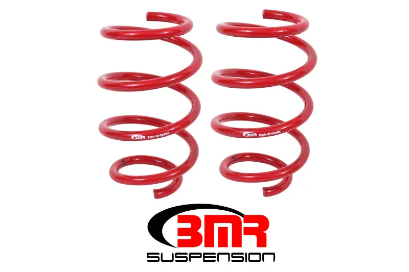 Bmr 15-17 S550 Mustang Front Handling Version Lowering Springs - Red 1