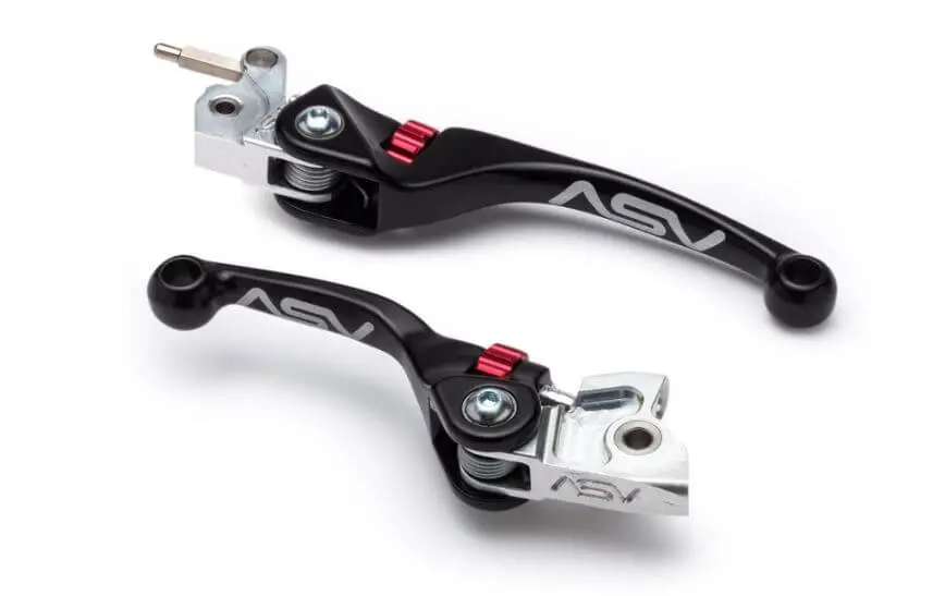 Asv F4 Off-Road Brake & Clutch Levers '04-'11 Ktm 105 Sx 1
