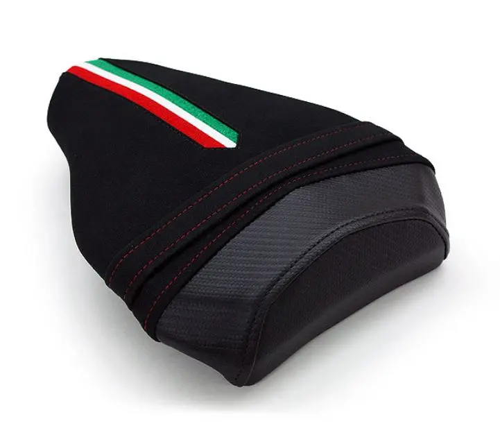 Luimoto Team Italia Suede Leather Passenger Seat Cover '09-'15 Ducati Streetfighter 1