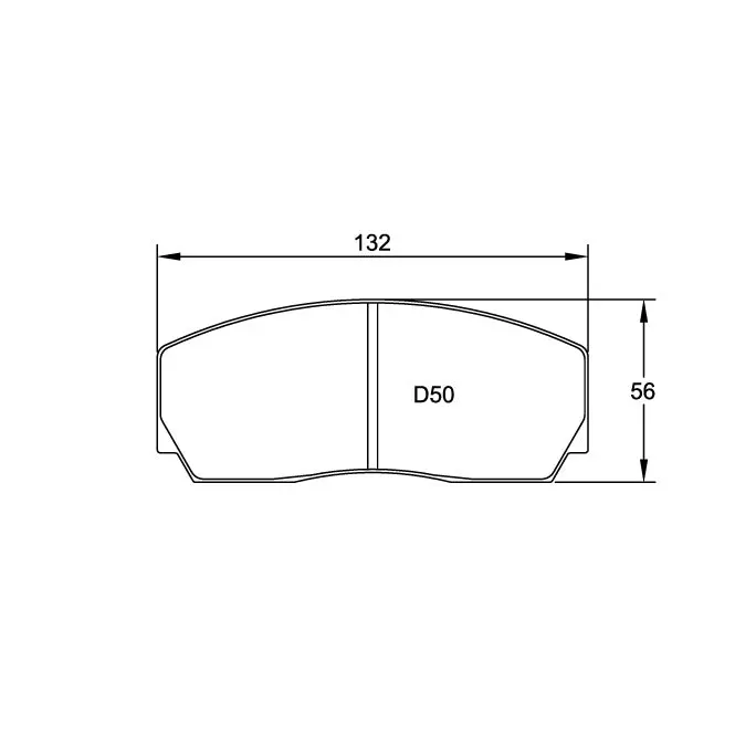 Pagid U-1361 Yellow Racing Pad - Rs29 Compound 1