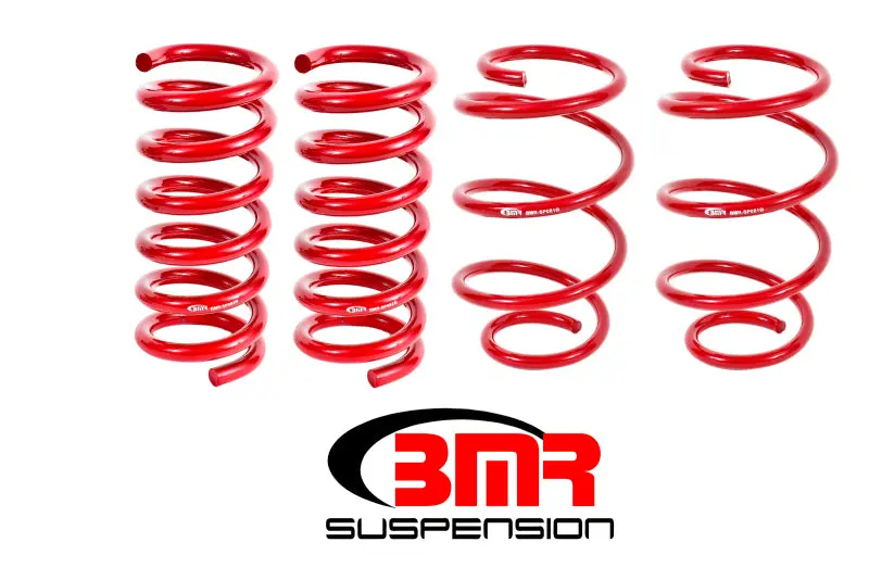 Bmr 15-17 S550 Mustang Performance Version Lowering Springs (Set Of 4) - Red 1