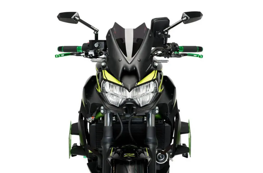 Puig Downforce Naked Side Spoilers '20-'23 Kawasaki Z650 1