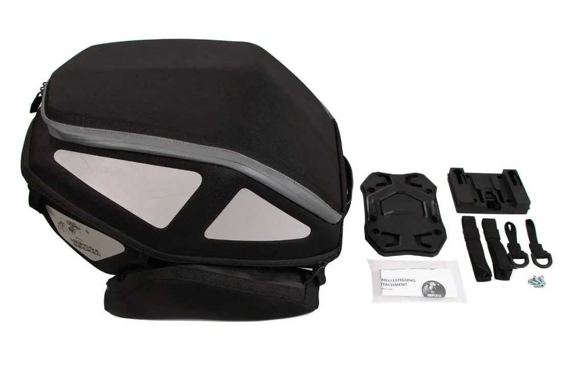 Hepco & Becker Royster Rear Soft Bag Seat Pad Basic Version 1