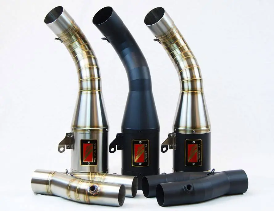 Competition Werkes Gp Stainless Steel Slip-On Exhaust 15-24 Yamaha Yzf R1/R1m/R1s 1