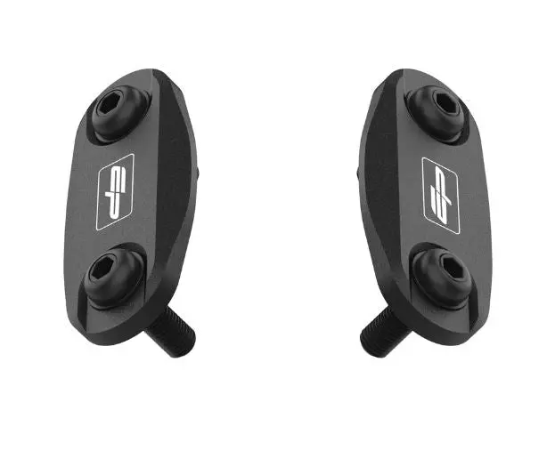 Evotech Performance Mirror Blanking Plates '07-'13 Honda Cbr600rr, '24- Cbr650r 1