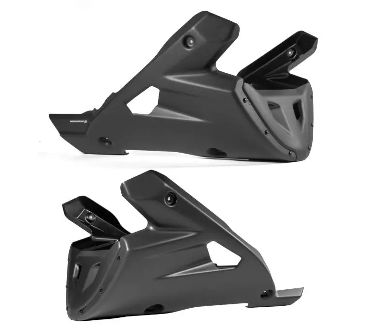 Pyramid Belly Pan 21-25 Yamaha Mt-09/Sp | Matte Black 1