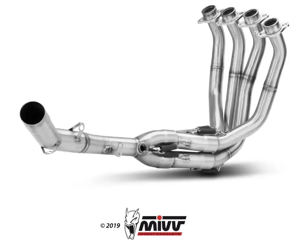 Mivv Stainless Steel Dekat Headers 18-24 Kawasaki Z900rs 1