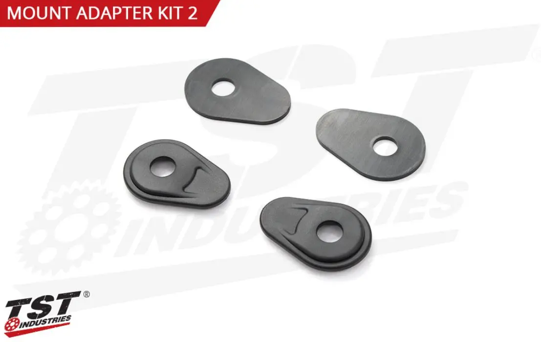 Tst Industries Indicator Adapter Kit 2 Set For Yamaha & Some Honda/Kawasaki Models (*Must Check Fitment Chart) 1