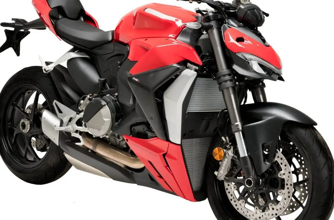 Puig Downforce Naked Side Spoilers '22-'23 Ducati Streetfighter V2 1