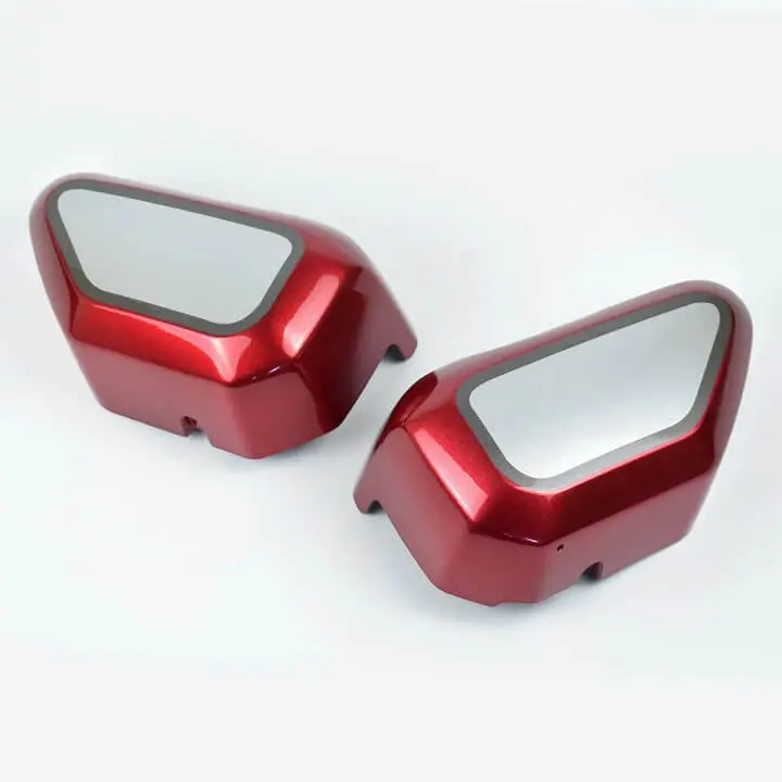 Pyramid Infill Panels Honda Monkey 125 '21-'23 | Pearl Nebula Red/Silver 1