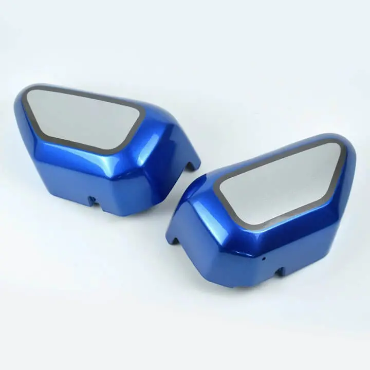 Pyramid Infill Panels Honda Monkey 125 '21-'23 | Pearl Glittering Blue/Silver 1