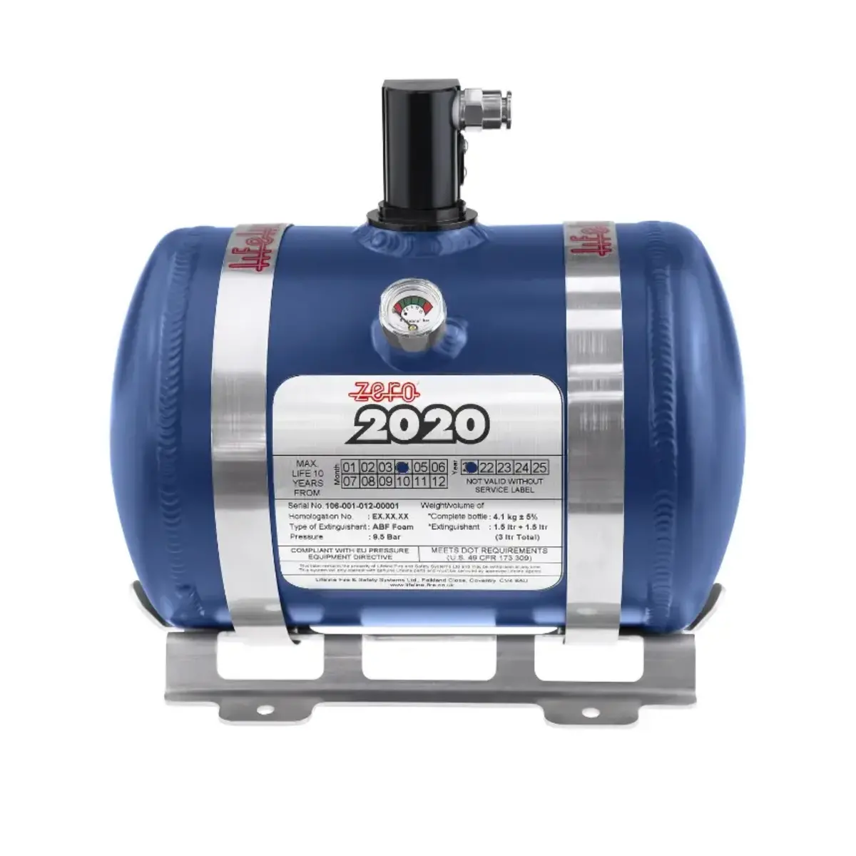 Lifeline Zero 2020 Fire Marshal Fia Fire System - 3 Liter Electric 1