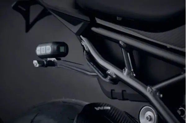 Evotech Performance Footpeg Rear Facing Action Camera Mount 23-25 Bmw M1000r, 21-24 M1000rr 1