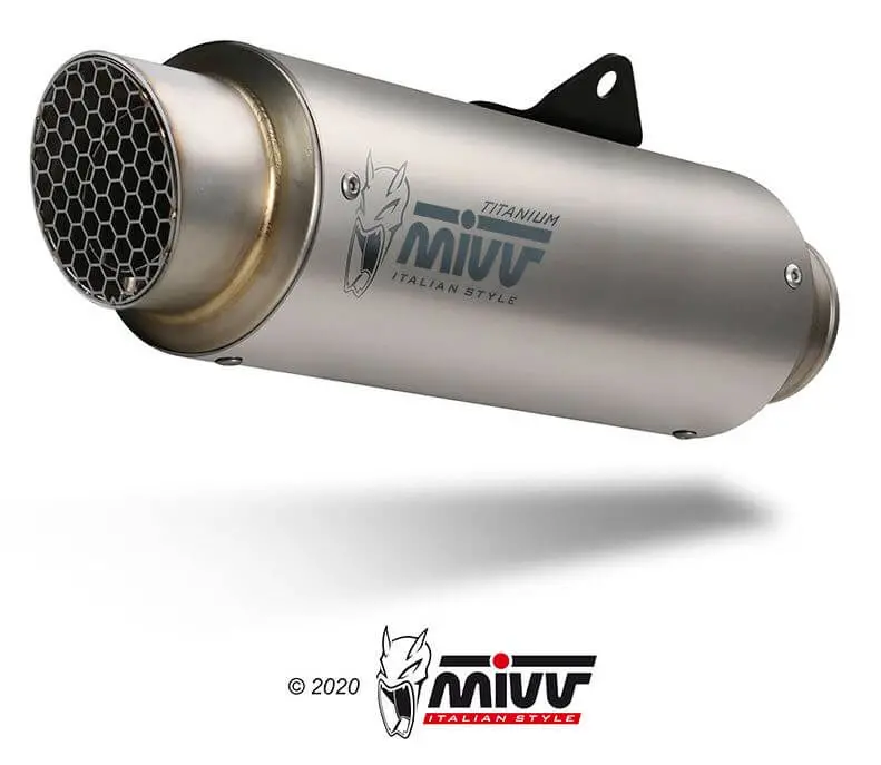 Mivv Gp Pro Titanium Slip-On Exhaust '17-'18 Bmw S 1000 Rr 1