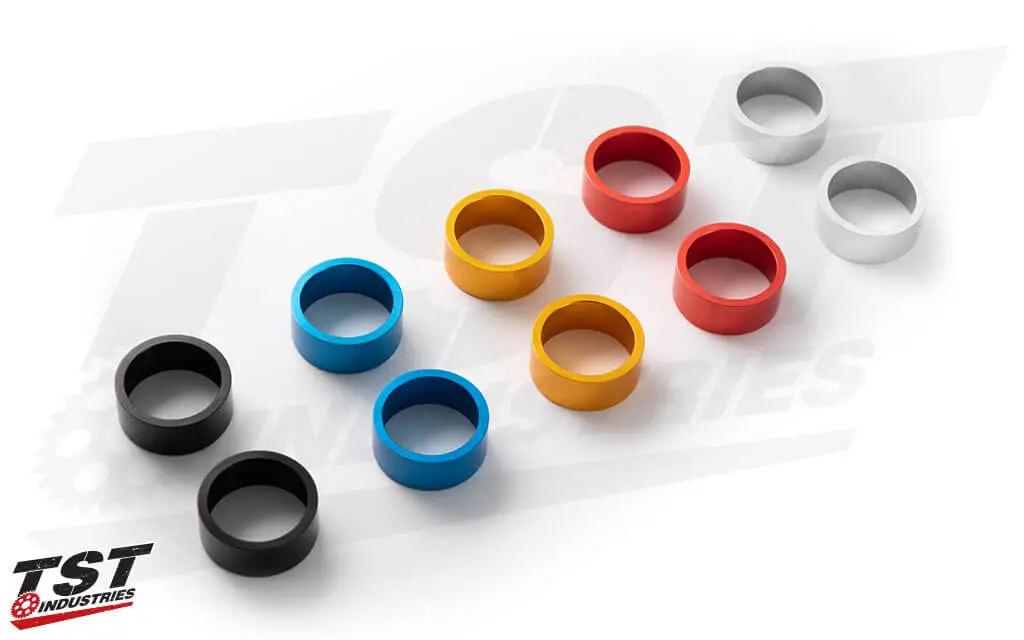 Womet-Tech Bar Ends Anodized Color Ring Set 1