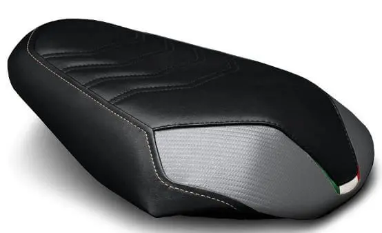 Luimoto Team Italia Passenger Seat Cover '16-'20 Ducati Multistrada 1200/1260 Enduro 3