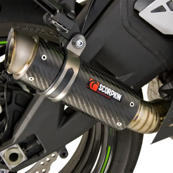 Scorpion Rp-1 Gp Slip-On Exhaust System '11-'15 Kawasaki Zx10r 1