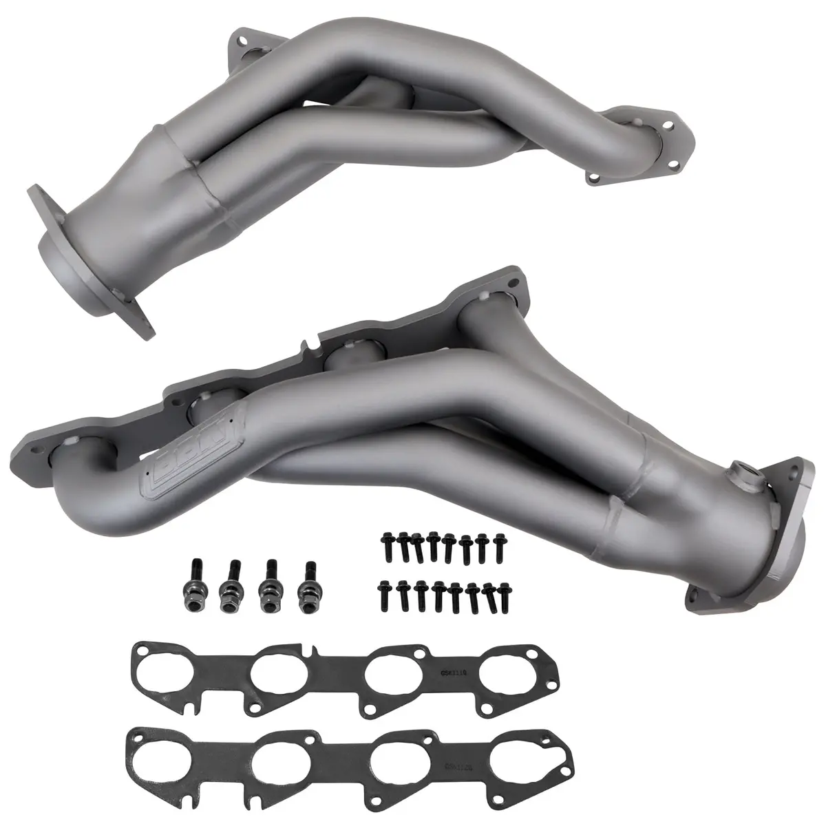 Bbk Dodge 6.4L Challenger Charger Hemi Cars 1-7/8 Shorty Headers (Titanium Ceramic)) 1