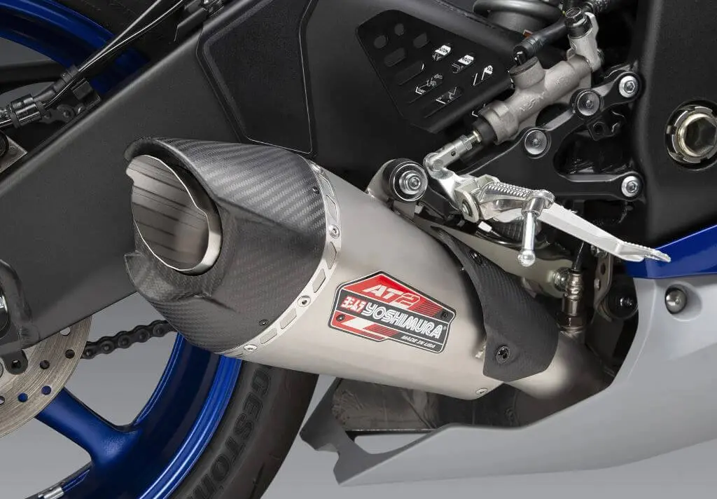 Yoshimura Street At2 Stainless Full Exhaust 06-20 Yamaha Yzf-R6 1