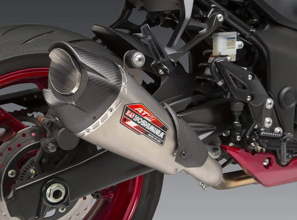 Yoshimura At2 Stainless Slip-On Exhaust 18-22 Suzuki Gsx-S750/Z 1