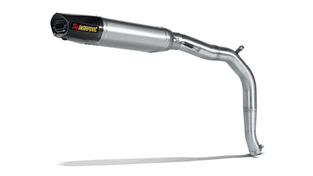 Triumph Daytona 675/R 2006-12 Akrapovic Titanium Silencer Slip-On Kit 1