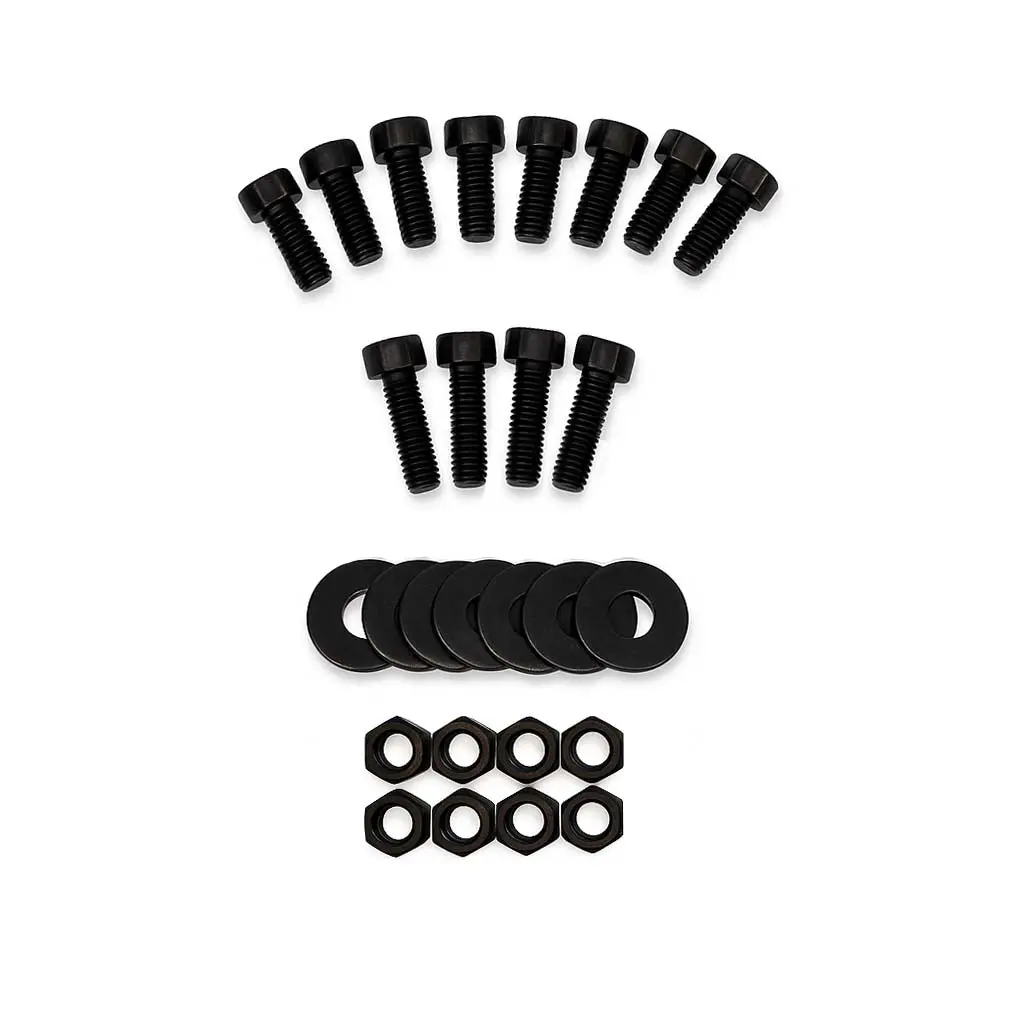Sparco Seat Hardware Kit - Side Mount / Black 1