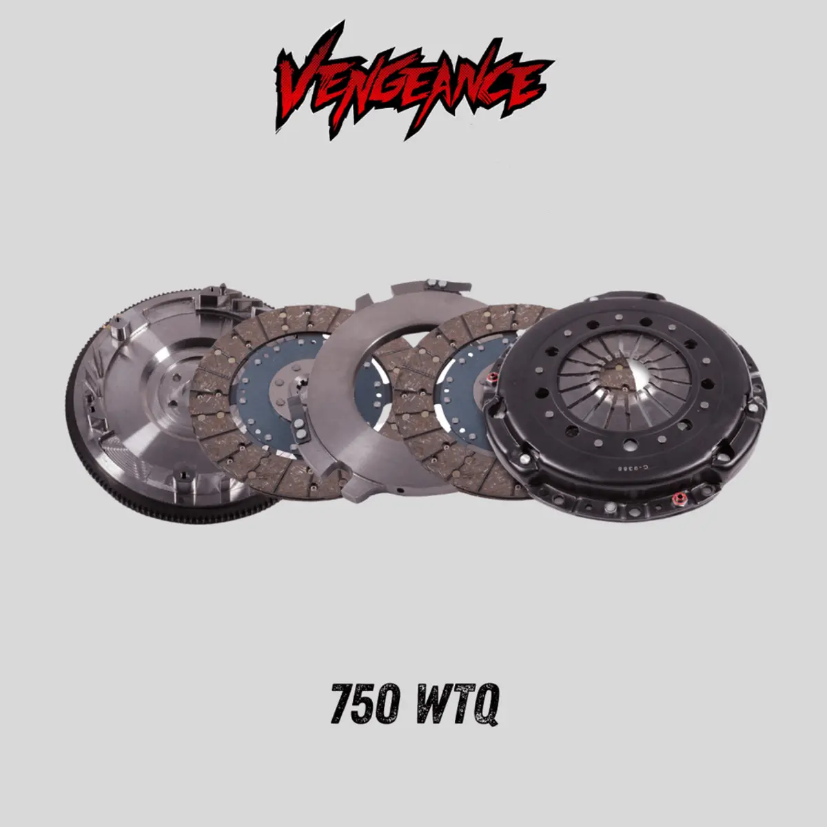 2011-2017 Ford Mustang Vengeance Clutch Organic Twin Disk 1