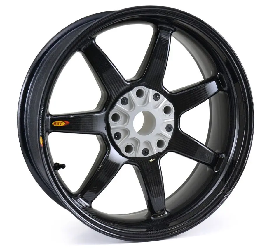 Bst 6.0" X 17" Carbon Fiber Rear Wheel For Bmw R Nine T, K1200s/R, K1300s/R, R1200s/R 2009, Hp2 Sport, Hp2 Megamoto 1