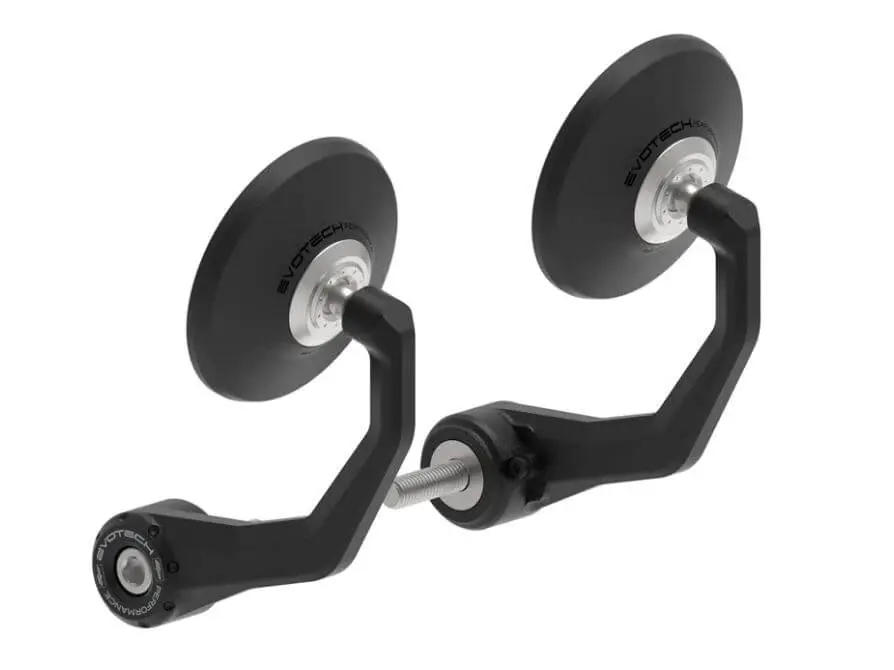 Evotech Performance Bar End Mirrors 2016+ Yamaha Xsr700 1