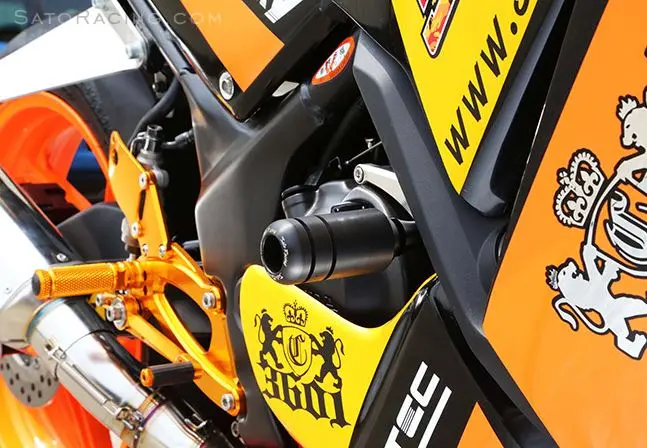 Sato Racing No-Cut Frame Sliders '11-'22 Honda Cbr250/Cbr300r 1