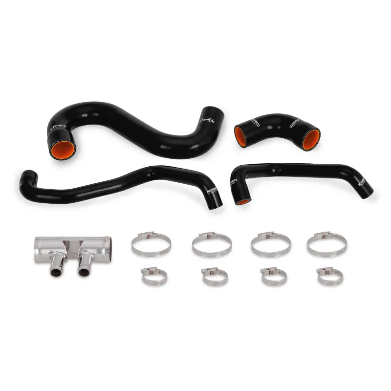 Mishimoto 2015+ Ford Mustang Gt Silicone Lower Radiator Hose - Black 1