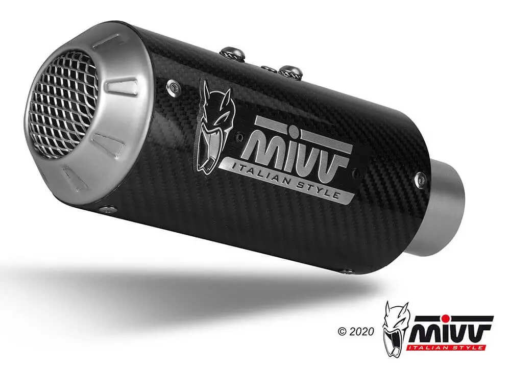 Mivv Mk3 Carbon Slip-On Exhaust '18-'23 Honda Cb 1000 R 1