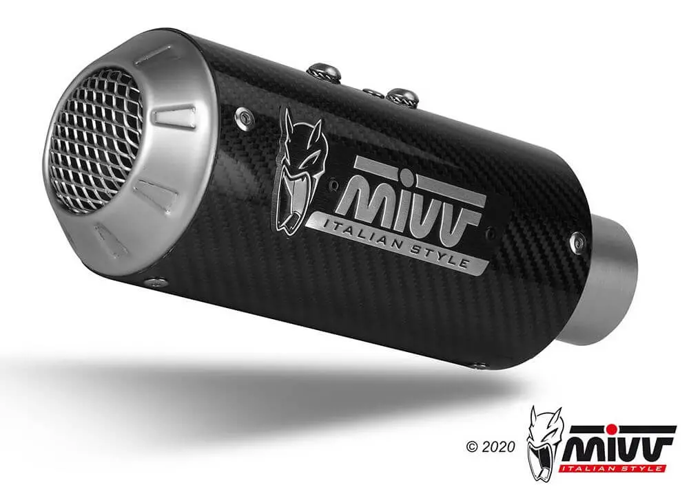 Mivv Mk3 Carbon Slip-On Exhaust '19-'23 Honda Cb 500 F 1