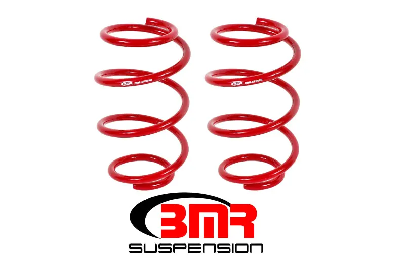 Bmr 15-17 S550 Mustang Front Performance Version Lowering Springs - Red 1