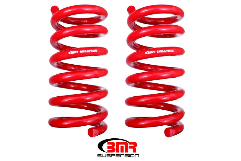 Bmr 15-17 S550 Mustang Rear Handling Version Lowering Springs - Red 1