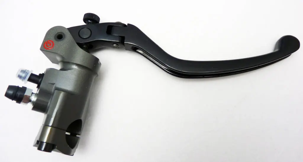 Brembo 19X18 Billet Radial Brake Master Cylinder W / Folding Standard Lever 1