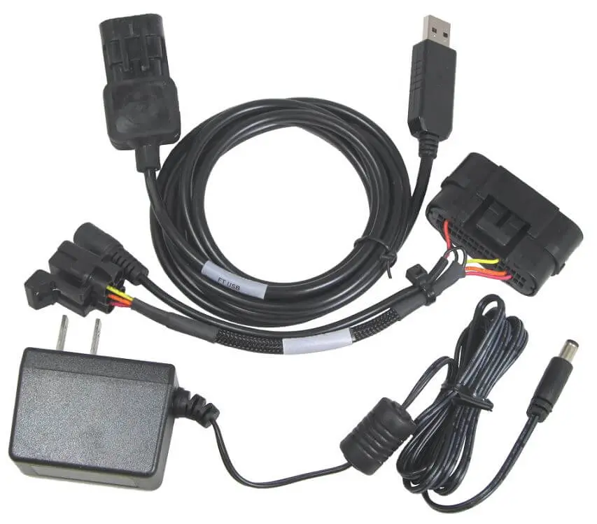 Flash Tune Data Link Bench Ecu Flashing Kit For '18-'22 Kawasaki Ninja/Z400 1