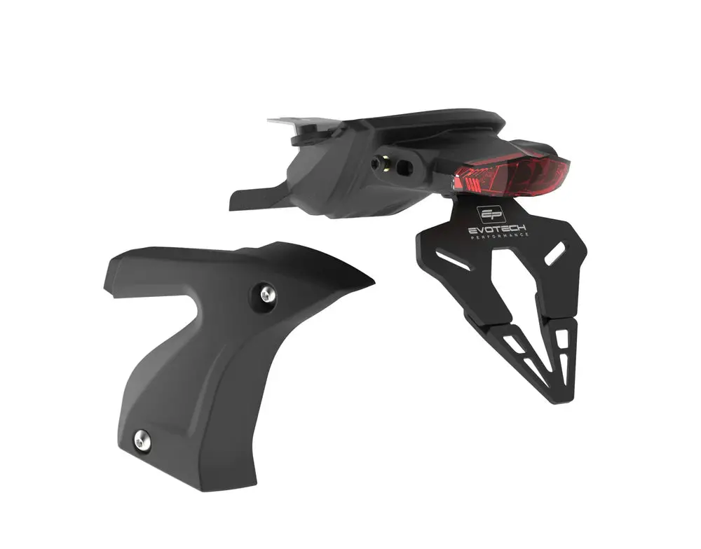 Evotech Performance Tail Tidy 2026 Triumph Trident 800 | Red Rear Light 1
