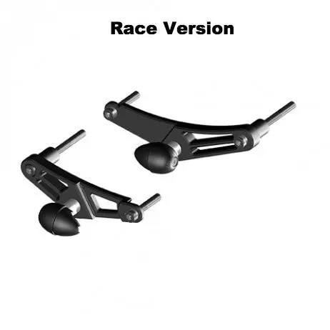 Triumph Daytona 675/R 2006-12 & Street Triple/R 2008-116 Gb Racing Bullet Frame Sliders (Pair) 1