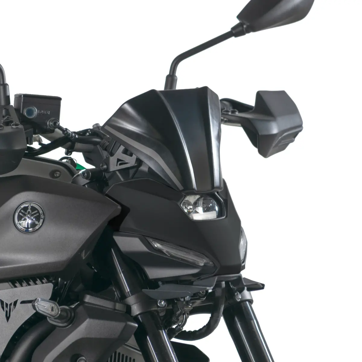 Pyramid Fly Screen 25-26 Yamaha Mt-07 | Tech Black 1