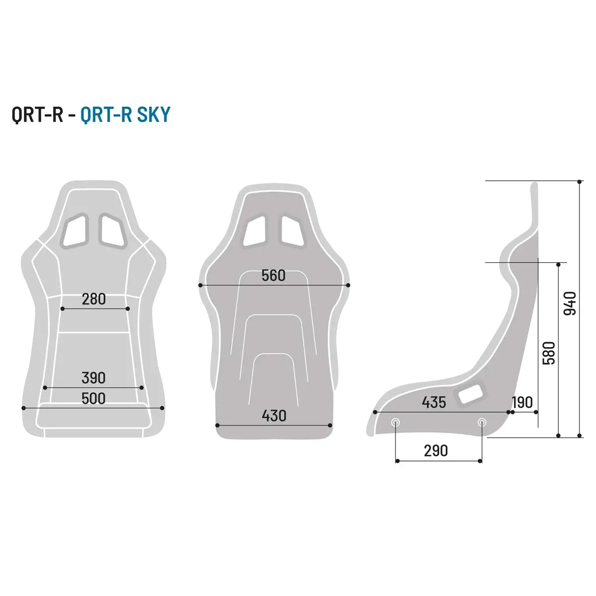 Sparco Qrt-R X Fiberglass Racing Seat 2