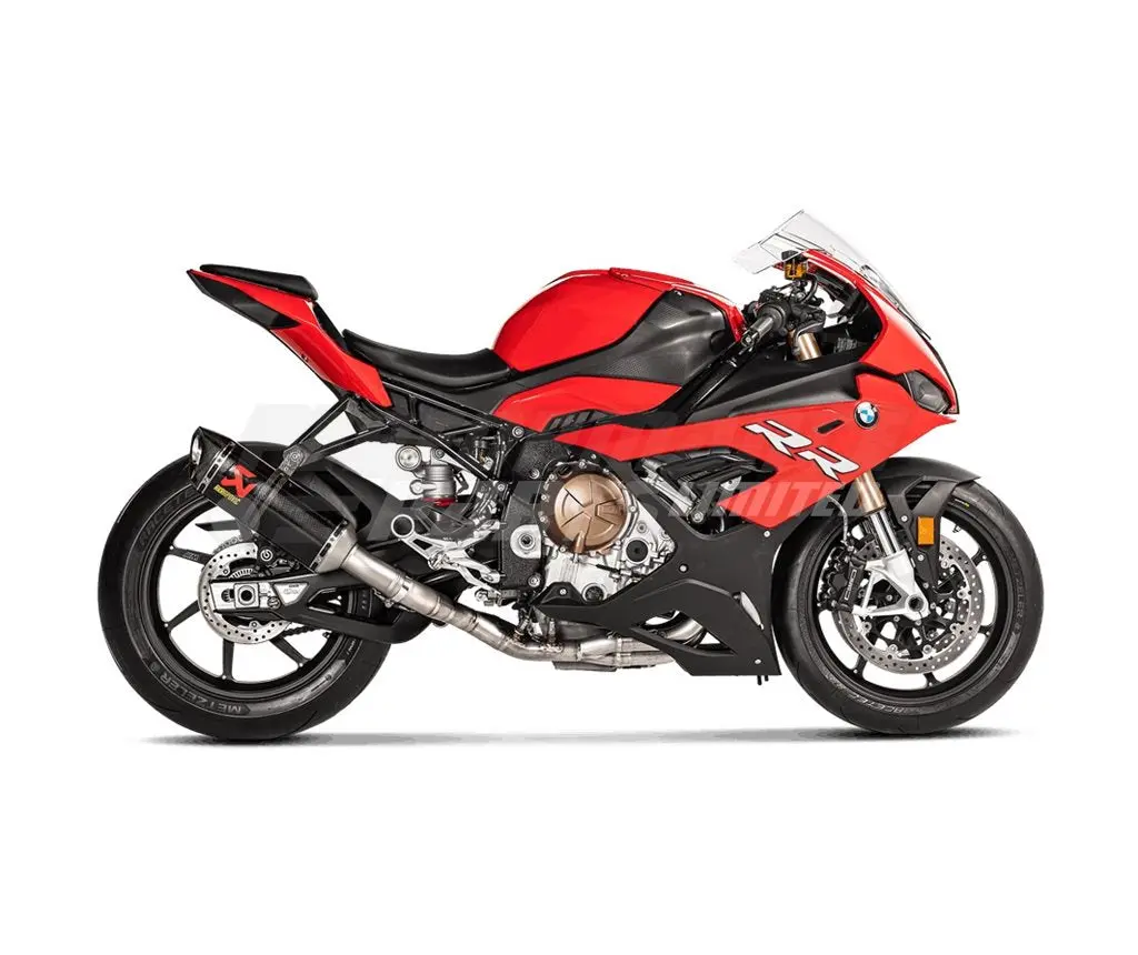Bmw S1000rr 2019> Akrapovic Akrapovic Full System Carbon Silencer & Stainless Headers Race System (Optional Baffle Available) 1