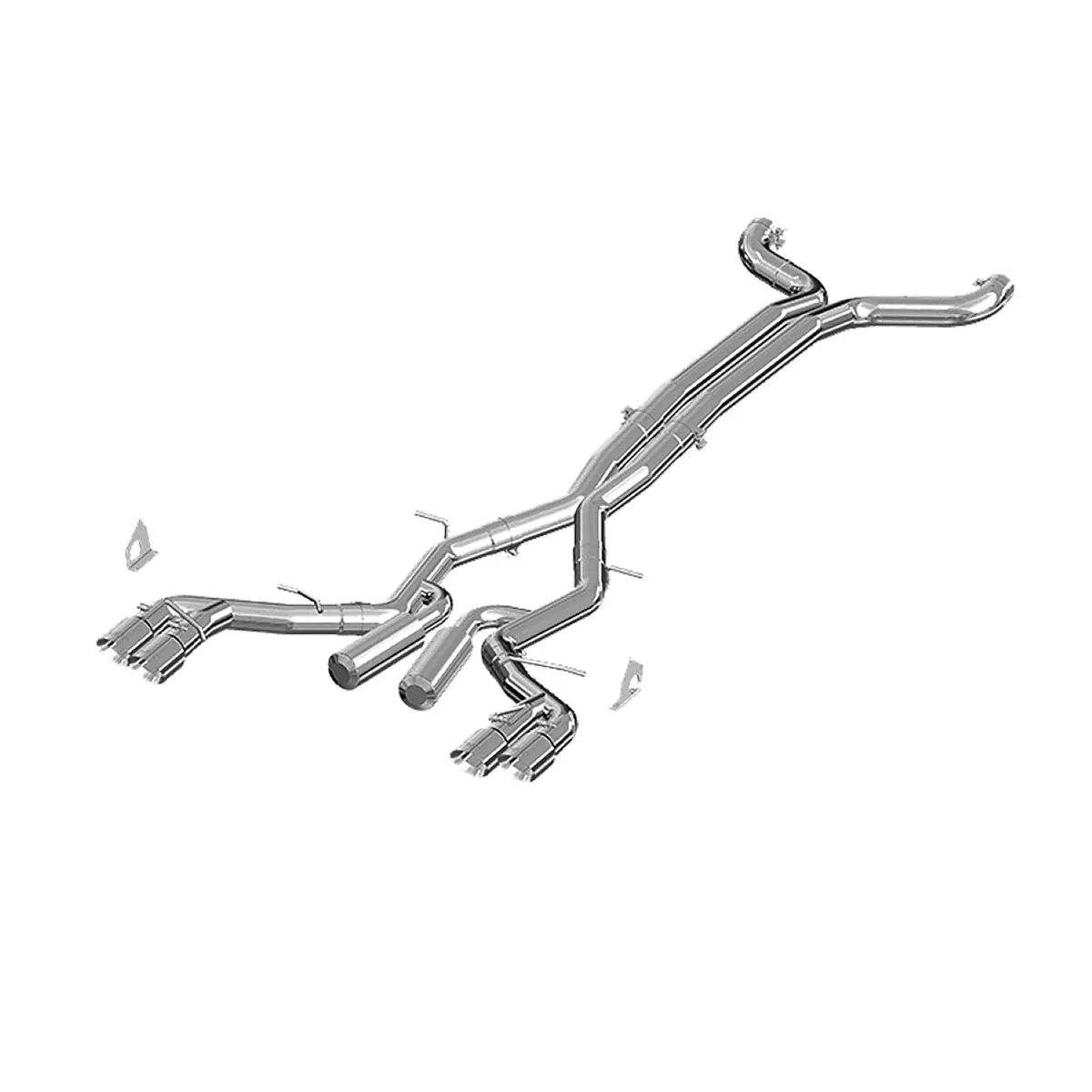 16-24 6 Speed Camaro Ss/Zl1 Mbrp Cat Back Exhaust 3In. Quad Tips T409 Race Version 1