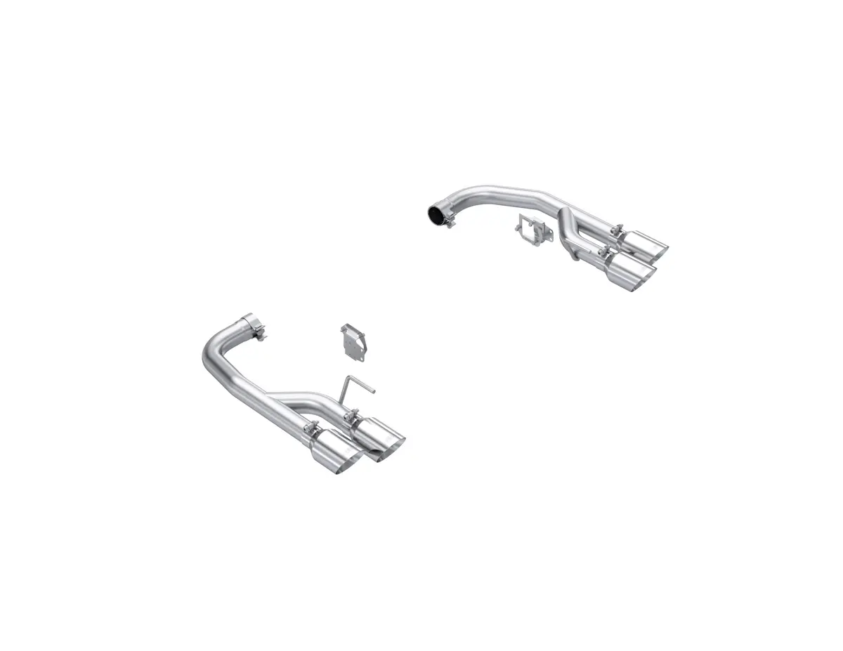 24-26 Mustang Gt Mbrp Exhaust 2.5In. Axle-Back With Quad 4In. Dual Wall Tips Race Version T304 1