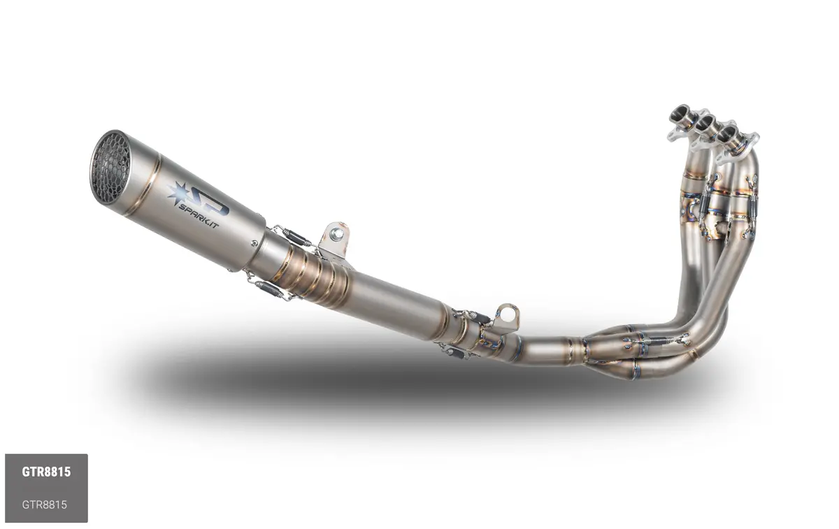Triumph Daytona 765 Spark Full Titanium Moto 2 Exhaust System 1