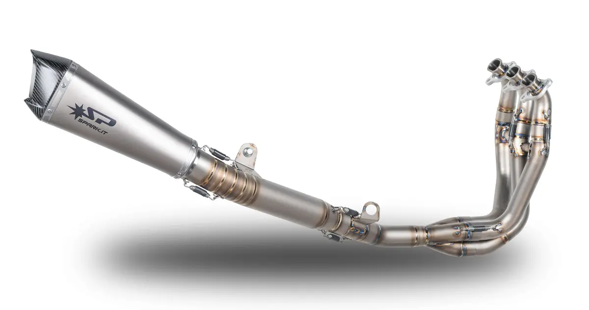 Triumph Street Triple 765R/Rs 2020-22 Spark Full Titanium Wssp Replica 1