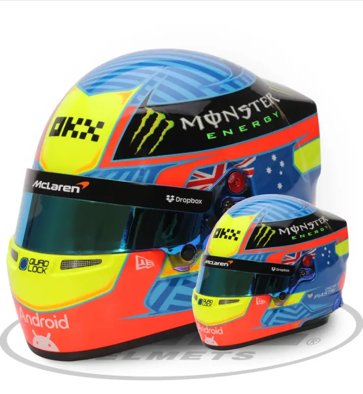 Bell Oscar Piastri 2024 Mini Helmet 1