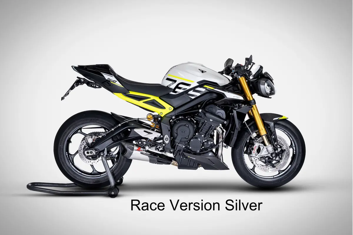 Triumph Street Triple 765R/Rs 2023> Zard Full System Exhaust 1