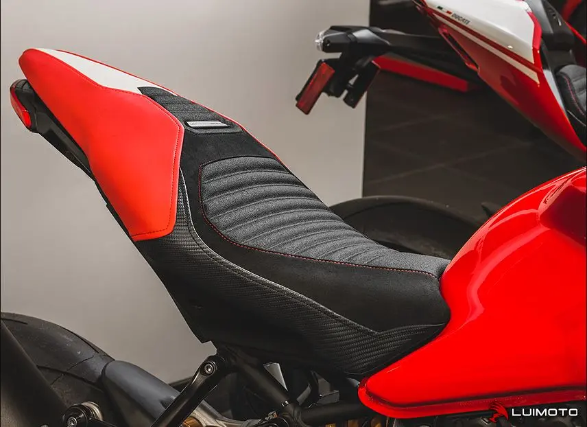 Luimoto Corsa Seat Covers '16-'18 Ducati Monster 1200R 1