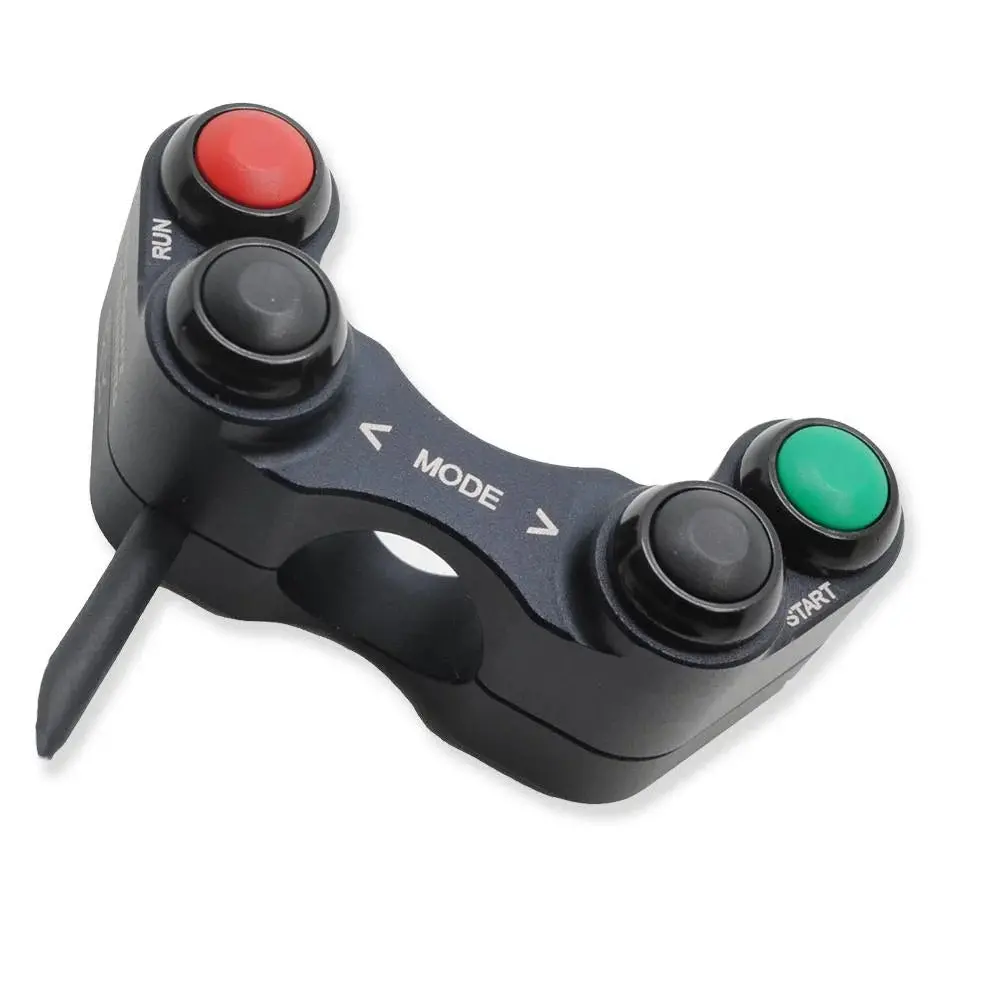 Suzuki Gsxr 1000 750 600 - 2006 To 2016 - 4 Function - Handlebar Mount - Stop/Run Start Dash Up/Down 1